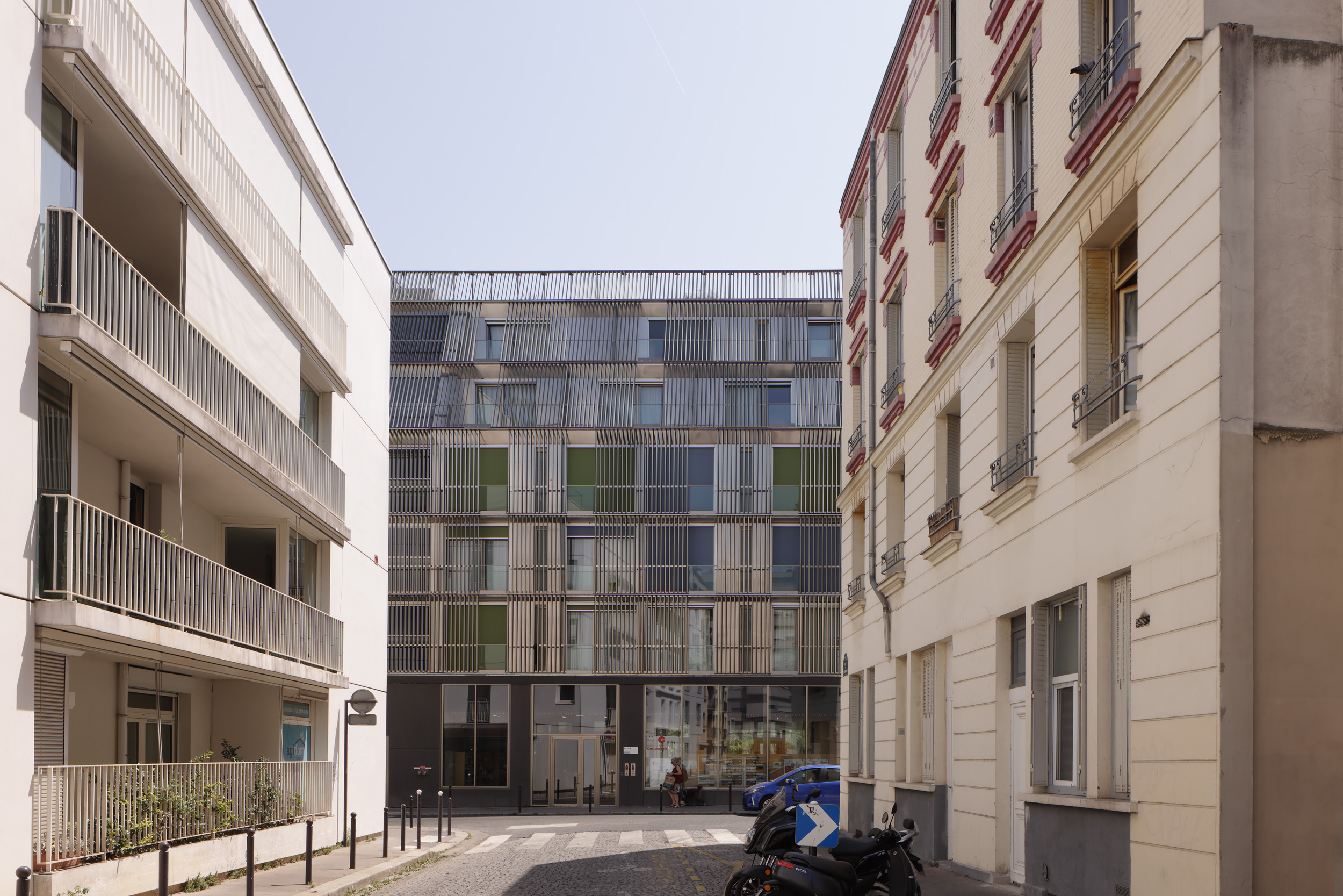 TANK ARCHITECTES / RÉSIDENCE ÉTUDIANTE PARIS | Daniel MOULINET